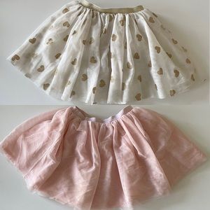 Two H&M kids (girls) skirts